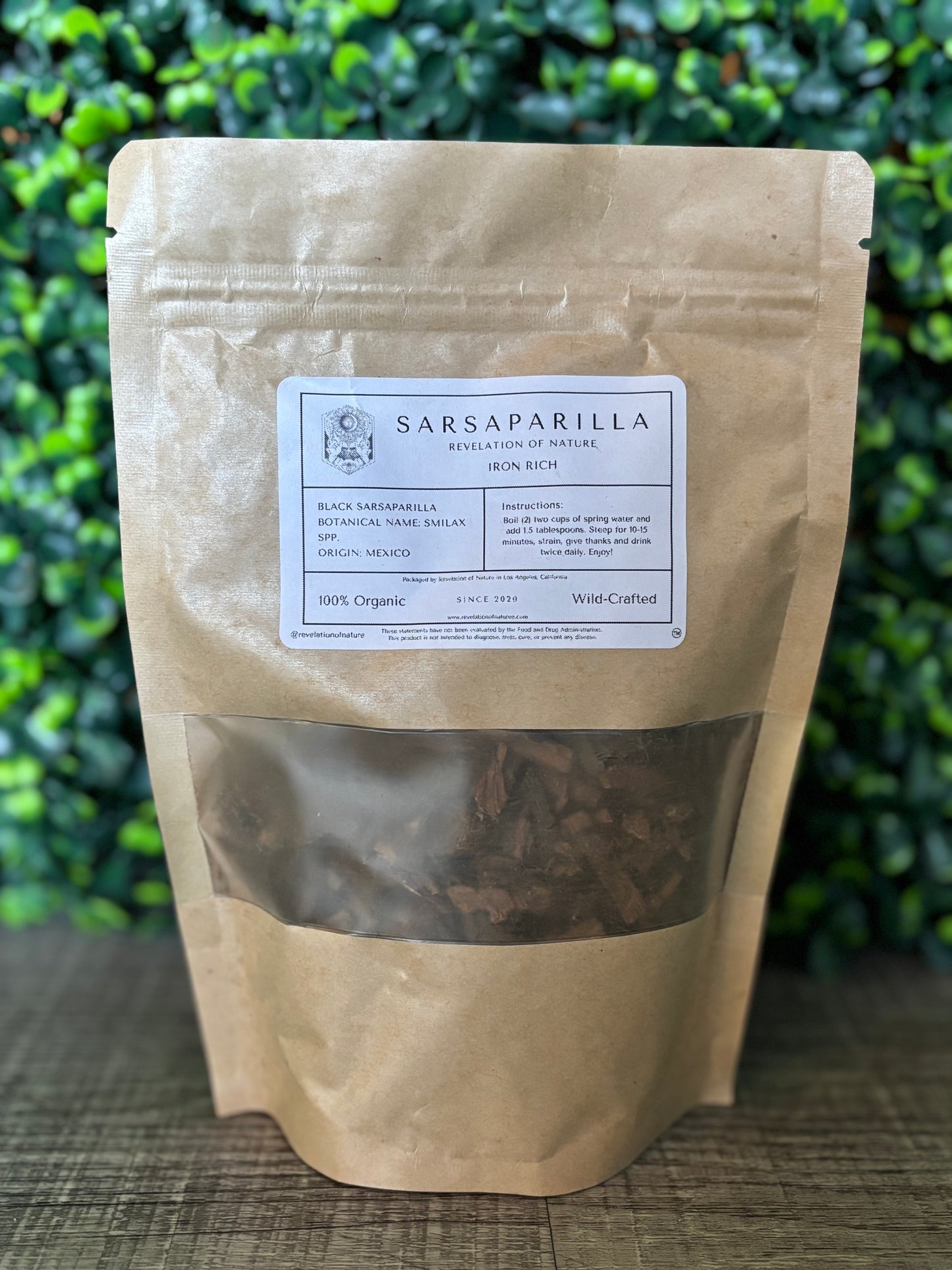 Sarsaparilla Root (Mexico) Wild-Crafted